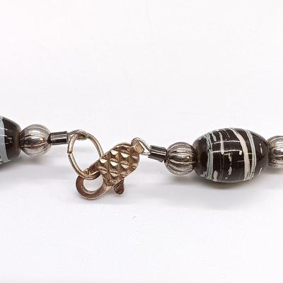 LOT 1: Blue Themed Jewelry - Stone, Glass & Lucite