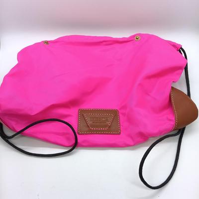 LOT 36: Vintage Acrylic Earrings and T-Shirt Clips with IIIBeCa Satchel