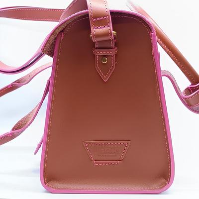 LOT 36: Vintage Acrylic Earrings and T-Shirt Clips with IIIBeCa Satchel