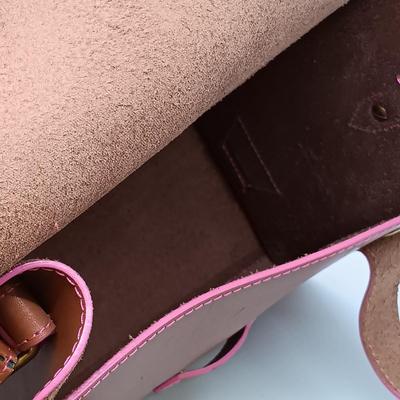 LOT 36: Vintage Acrylic Earrings and T-Shirt Clips with IIIBeCa Satchel