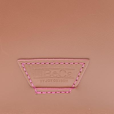 LOT 36: Vintage Acrylic Earrings and T-Shirt Clips with IIIBeCa Satchel