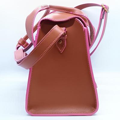 LOT 36: Vintage Acrylic Earrings and T-Shirt Clips with IIIBeCa Satchel