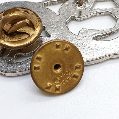 LOT 37: Sterling Heart Bangle, Lucite GB Fish Brooch, Sterling Buckle Ring & More