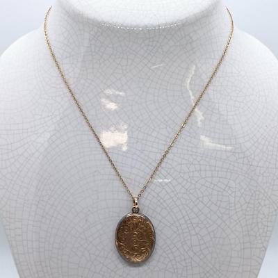 LOT 38: Corday Cameo Locket, W&K Co. 1/4 Gold Shell Locket & More