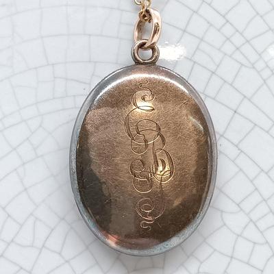 LOT 38: Corday Cameo Locket, W&K Co. 1/4 Gold Shell Locket & More