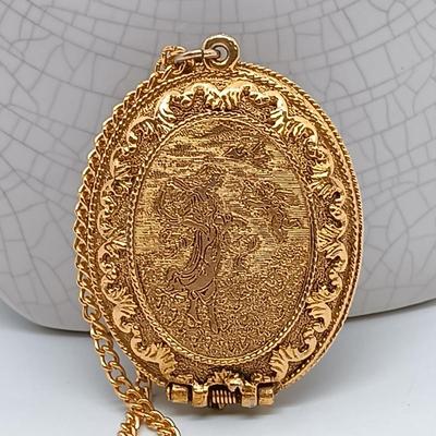 LOT 38: Corday Cameo Locket, W&K Co. 1/4 Gold Shell Locket & More