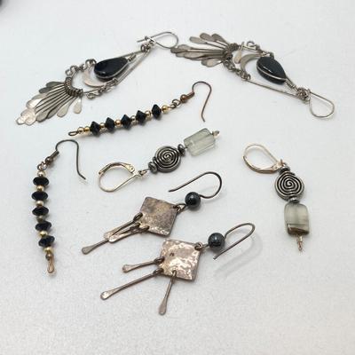 LOT 56: Vintage Fashion Jewelry Collection - Pendant Necklaces, Earrings and Bracelets