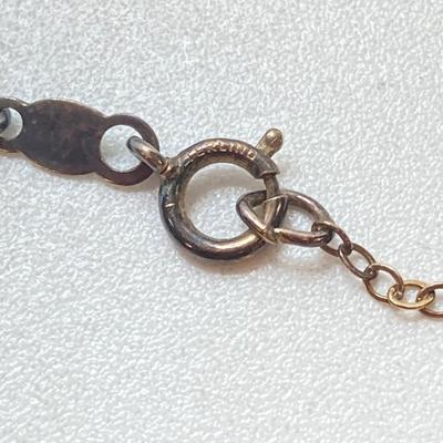 LOT 57: Vintage / Rare The Franklin Mint "The Diamond Shamrock" - Jade Four (4) Leaf Clover with Diamond Center and Sterling...