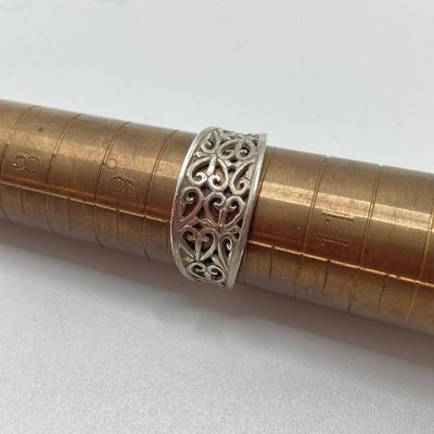 LOT 60: Collection of Three Sterling Silver Rings