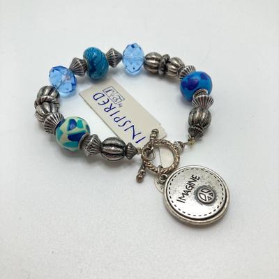 LOT 61: Collection of Fashion and Sterling Jewelry - Inspired by L&J Bracelet and Earrings