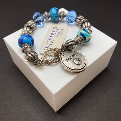 LOT 61: Collection of Fashion and Sterling Jewelry - Inspired by L&J Bracelet and Earrings