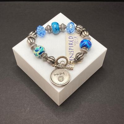 LOT 61: Collection of Fashion and Sterling Jewelry - Inspired by L&J Bracelet and Earrings