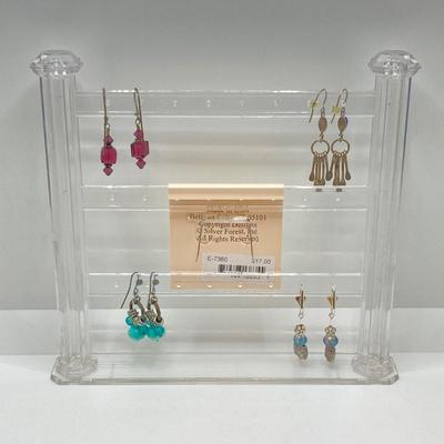 LOT 62: Vintage and Handmade Jewelry - Pendant Necklaces and Dangle Earrings