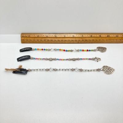 LOT 63: Large Collection of Hand Crafted Jewelry - Bracelets and Hair Jewelry