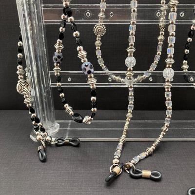 LOT 64: Beautifully Hand Crafted Beaded Eye Glass Holders / Craft Bead Collection