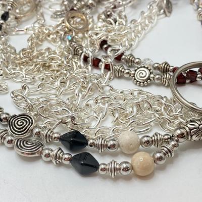 LOT 65: Collection of Hand Crafted Lanyards / Eye Glass Holders / Craft Beads