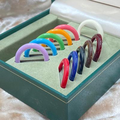 LOT 68: Beautiful Swiss Gucci Timepiece / Watch with Interchangeable Bezels in Original Box (NIB)