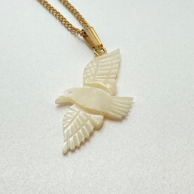 LOT 71: Vintage Jewelry - Polished Stone Pendant Necklaces, Ornate Earrings and More