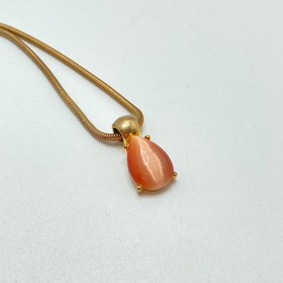 LOT 72: Collection of Vintage Necklaces - Monet, Polished Stone and More