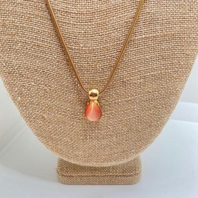 LOT 72: Collection of Vintage Necklaces - Monet, Polished Stone and More