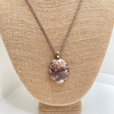 LOT 72: Collection of Vintage Necklaces - Monet, Polished Stone and More