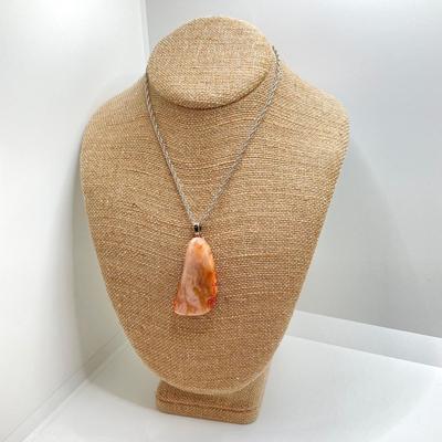 LOT 72: Collection of Vintage Necklaces - Monet, Polished Stone and More