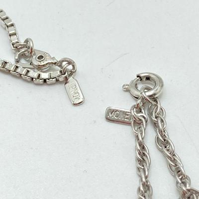 LOT 72: Collection of Vintage Necklaces - Monet, Polished Stone and More