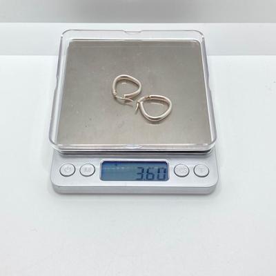 LOT 81: Vintage Jewelry Collection - Sterling Silver Bracelet / Earrings, Sweater Pin, Mercury Dime Cut-out Earrings / Pin and More