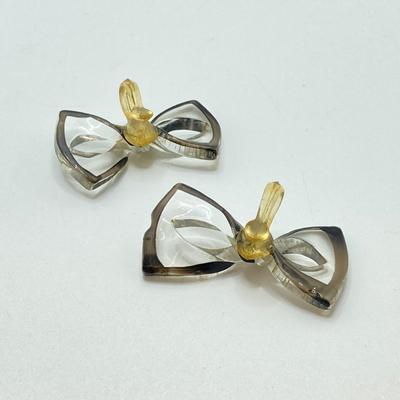 LOT 81: Vintage Jewelry Collection - Sterling Silver Bracelet / Earrings, Sweater Pin, Mercury Dime Cut-out Earrings / Pin and More