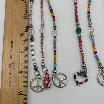 LOT 88: Fun Handcrafted Beaded Hair Clips w/Charms for All Occasions