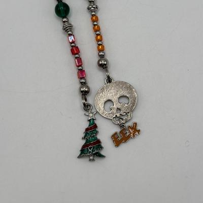 LOT 88: Fun Handcrafted Beaded Hair Clips w/Charms for All Occasions