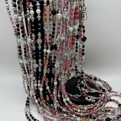 LOT 90: Beautifully Beaded Handcrafted Lanyards/Key Rings