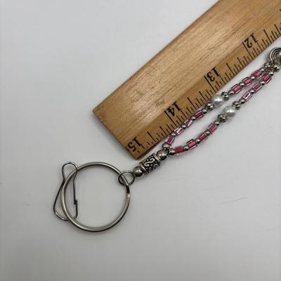 LOT 90: Beautifully Beaded Handcrafted Lanyards/Key Rings