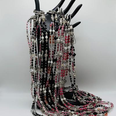 LOT 90: Beautifully Beaded Handcrafted Lanyards/Key Rings