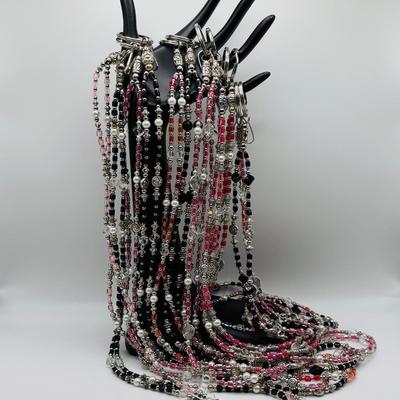 LOT 90: Beautifully Beaded Handcrafted Lanyards/Key Rings