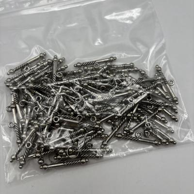 LOT 91: Jewelry Making Craft Beads, Clips, Charms & More