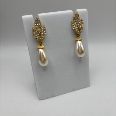 LOT 92: Faux Pearl Collection including Marvella w 1/20th 12k GF Clasp, Talbots, Seed Pearl Chokers & More