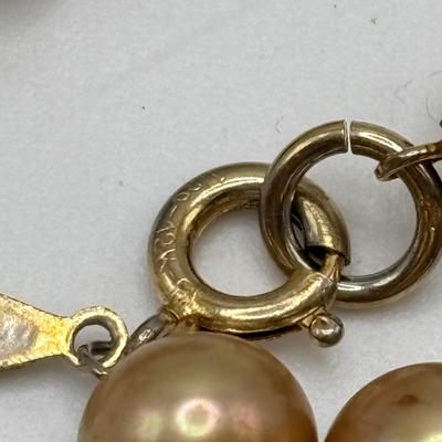 LOT 92: Faux Pearl Collection including Marvella w 1/20th 12k GF Clasp, Talbots, Seed Pearl Chokers & More