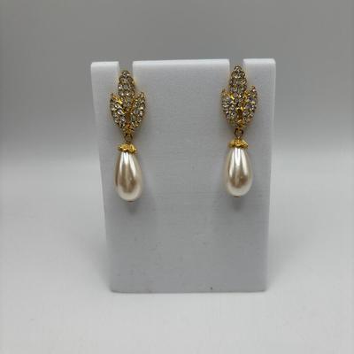 LOT 92: Faux Pearl Collection including Marvella w 1/20th 12k GF Clasp, Talbots, Seed Pearl Chokers & More