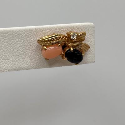 LOT 93: Fashion Jewelry Collection: Two Sisters, Jones New York, Brooches, Earrings