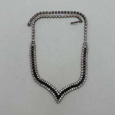 LOT 97: Vintage Crystal/Rhinestone Jewelry Collection