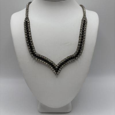 LOT 97: Vintage Crystal/Rhinestone Jewelry Collection