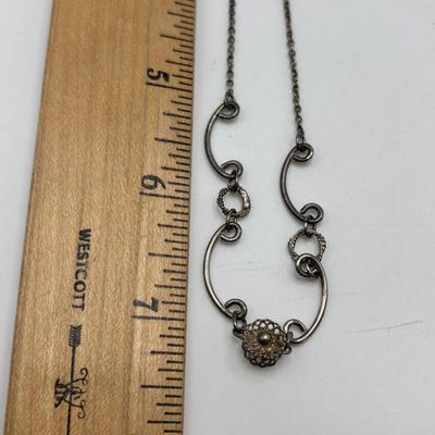 LOT 98: Delicate Beaded Necklaces/Chokes, Filigree Leaf Pendant & More