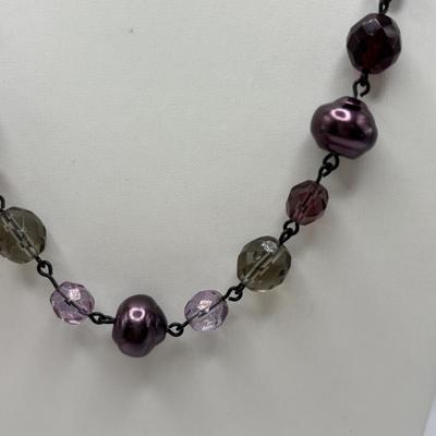 LOT 98: Delicate Beaded Necklaces/Chokes, Filigree Leaf Pendant & More