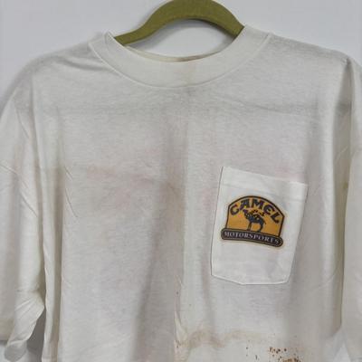 LOT 100: Vintage Marlboro & Camel Motorsports Promotional T-Shirts