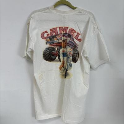 LOT 100: Vintage Marlboro & Camel Motorsports Promotional T-Shirts