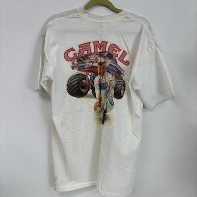 LOT 100: Vintage Marlboro & Camel Motorsports Promotional T-Shirts
