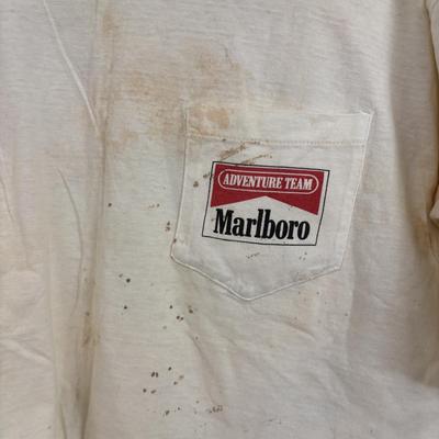 LOT 100: Vintage Marlboro & Camel Motorsports Promotional T-Shirts