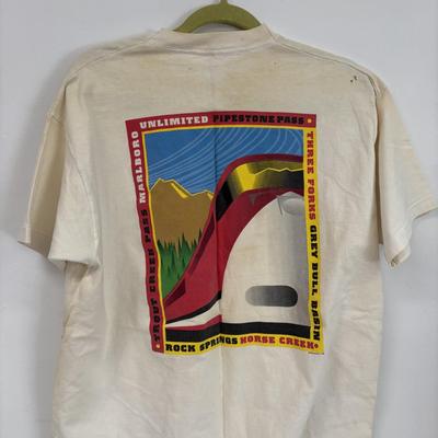 LOT 100: Vintage Marlboro & Camel Motorsports Promotional T-Shirts