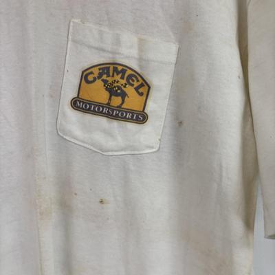 LOT 100: Vintage Marlboro & Camel Motorsports Promotional T-Shirts